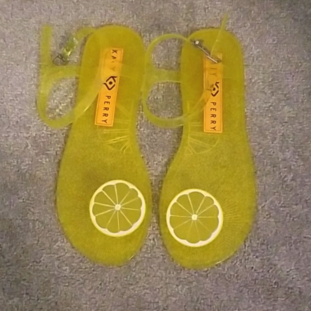 Katy Perry scented lemon sandals